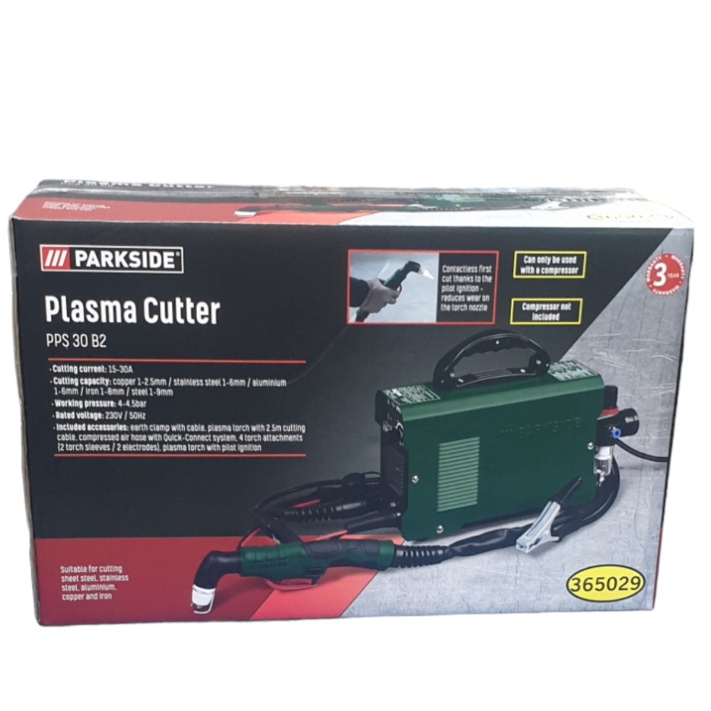 Parkside Plasma Cutter PPS30B2 Own4Less